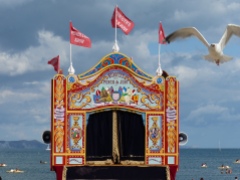 Punch and Judy, The Esplanade, Weymouth - missed the show!